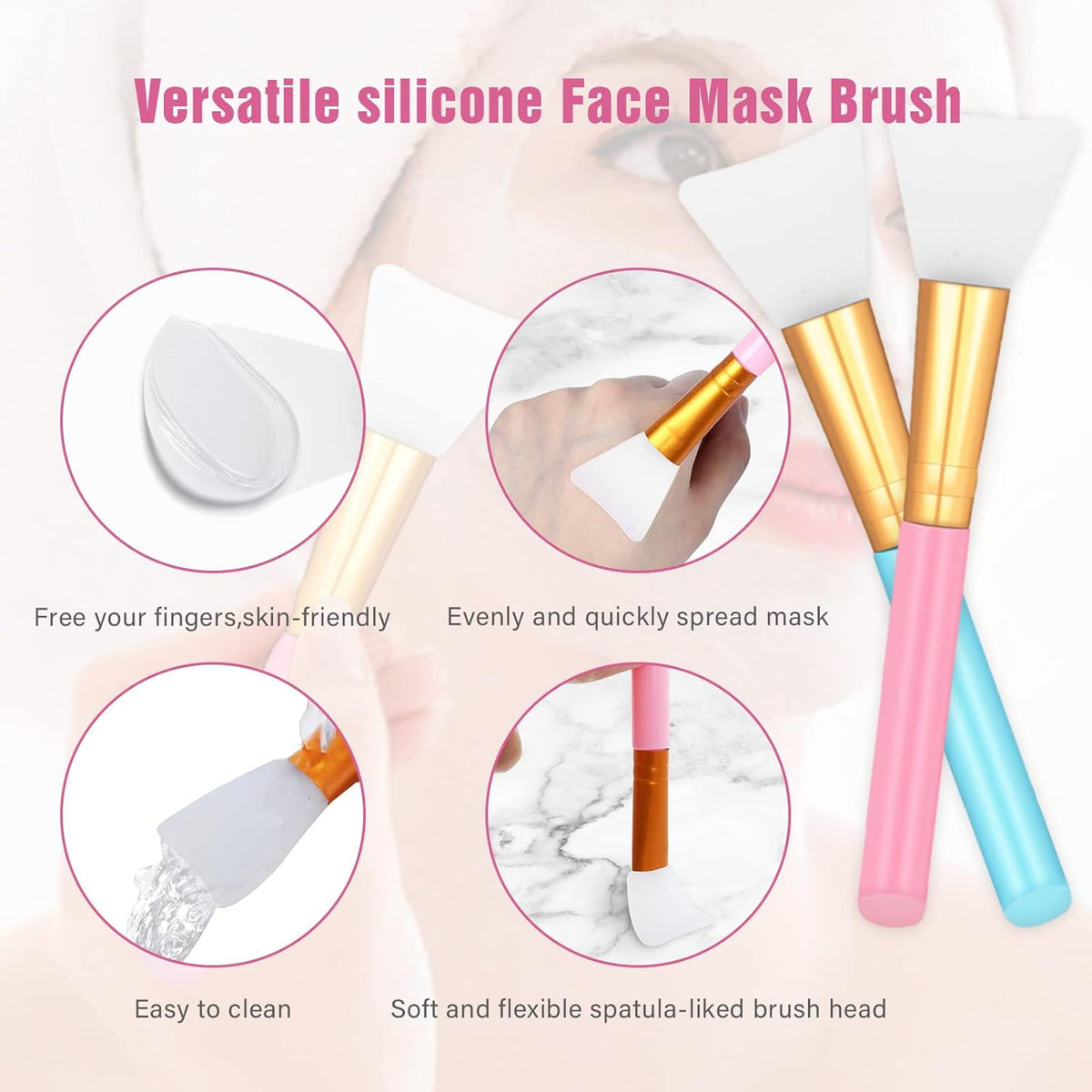 Face mask applicator tool