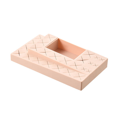 Silicone lipstick holder in light pink