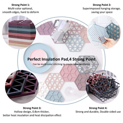Kitchen countertop silicone mat