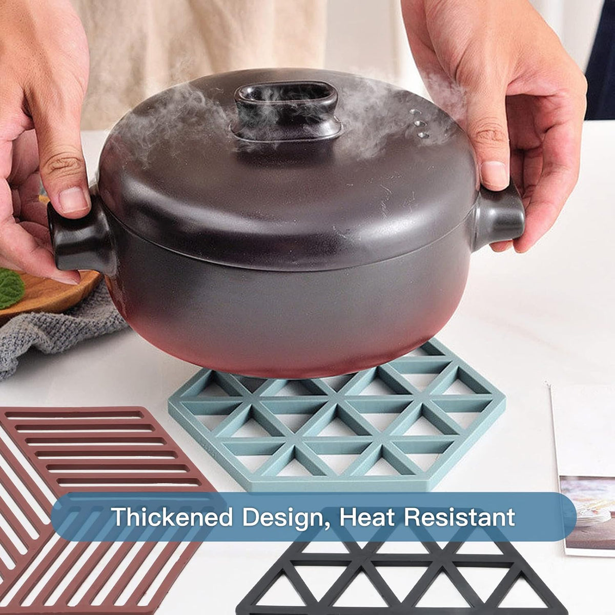 Modern silicone coaster design