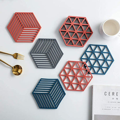 Non-slip silicone placemat