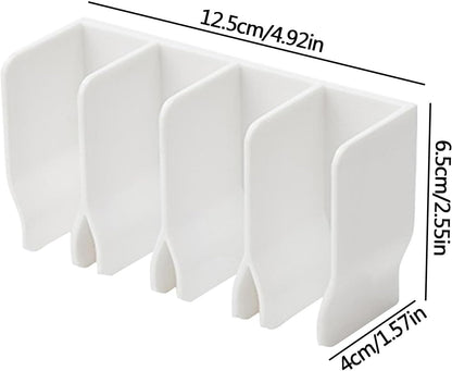 Makeup and skincare wall rack