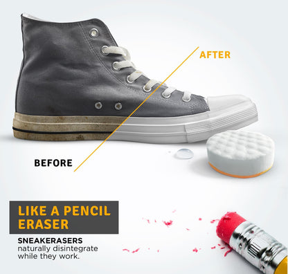Shoe sole cleaning sponge