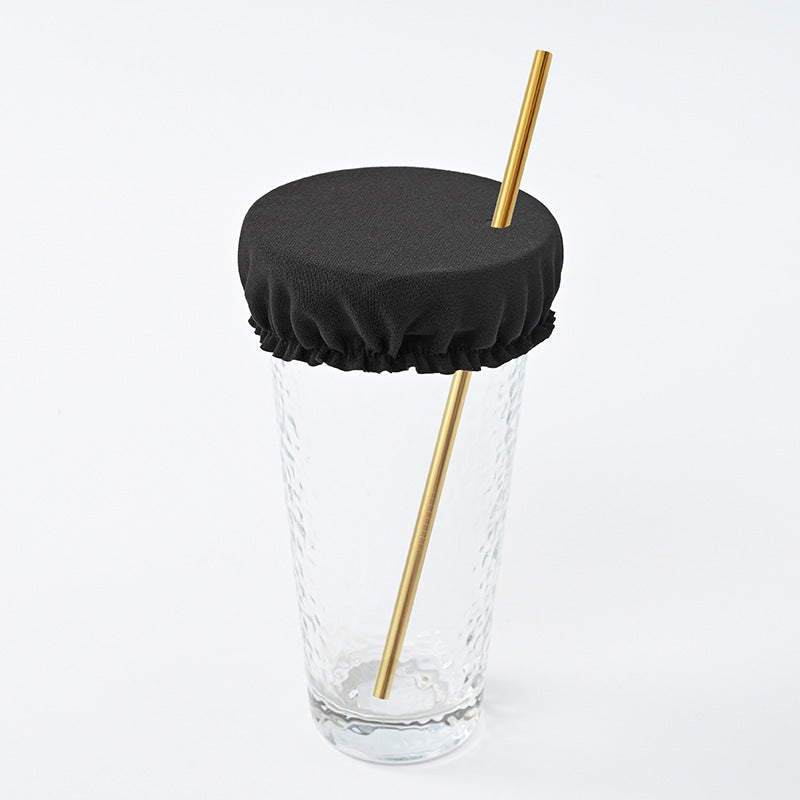 Spiking prevention drink cover in black