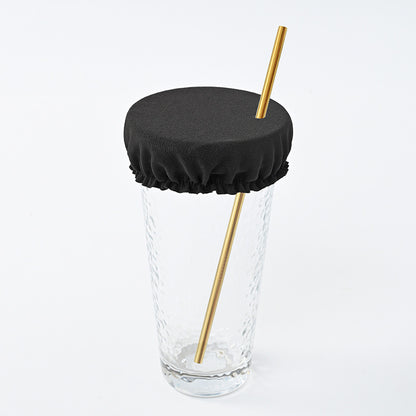 Spiking prevention drink cover in black