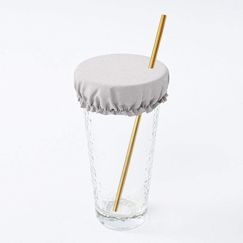 Spiking prevention drink cover in silver