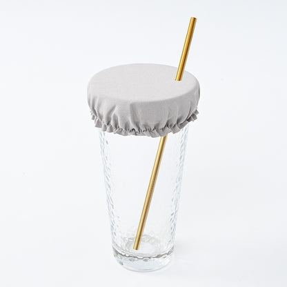 Spiking prevention drink cover in silver