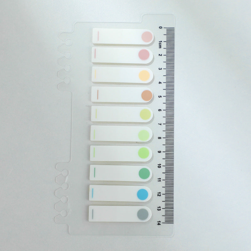 Sticky index tabs, design 1