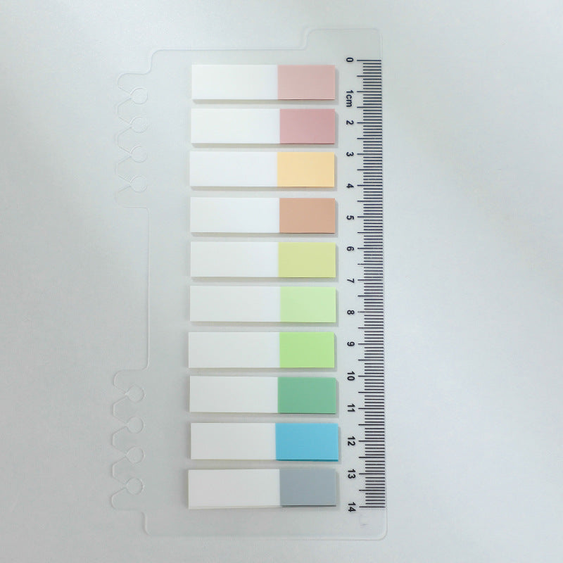 Sticky index tabs, design 2