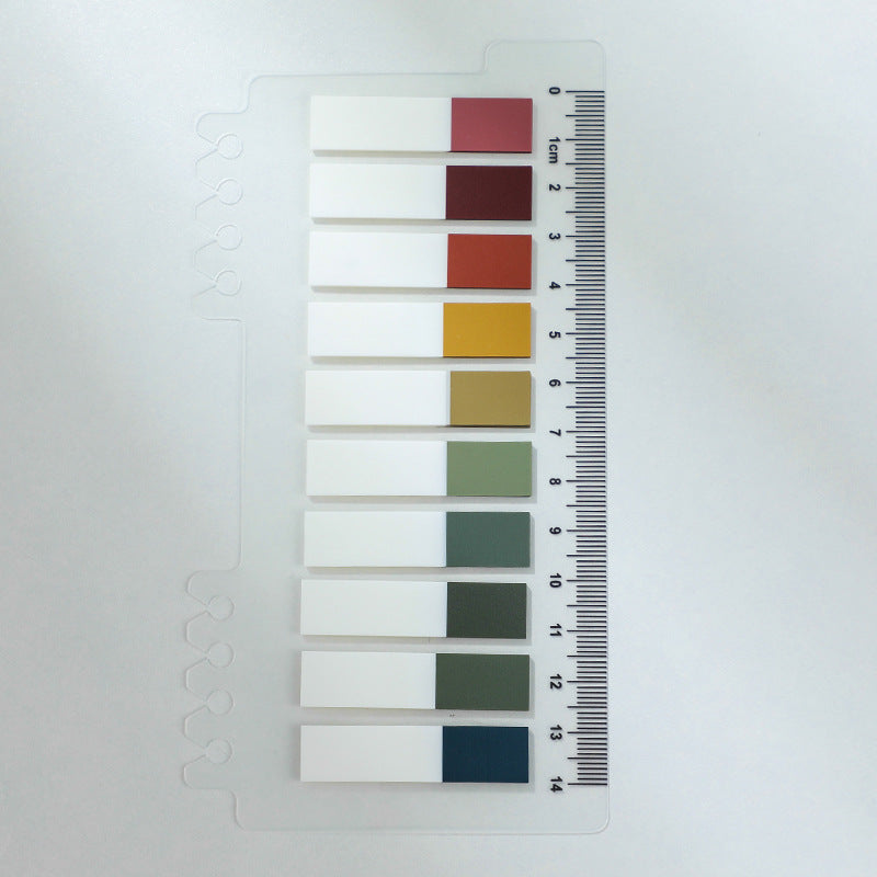 Sticky index tabs, design 4