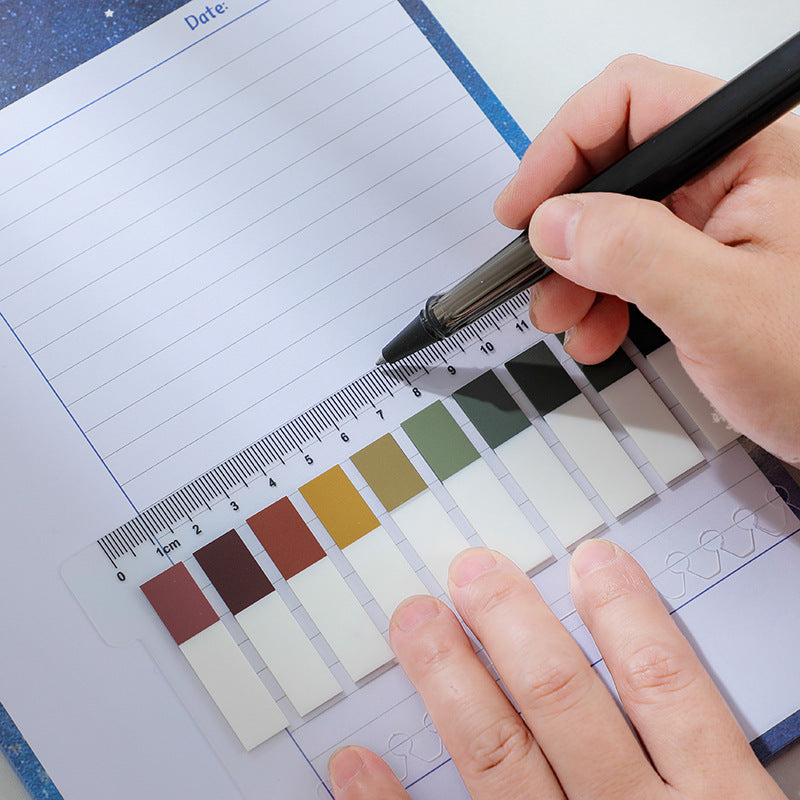 Index tabs for notebooks and planners