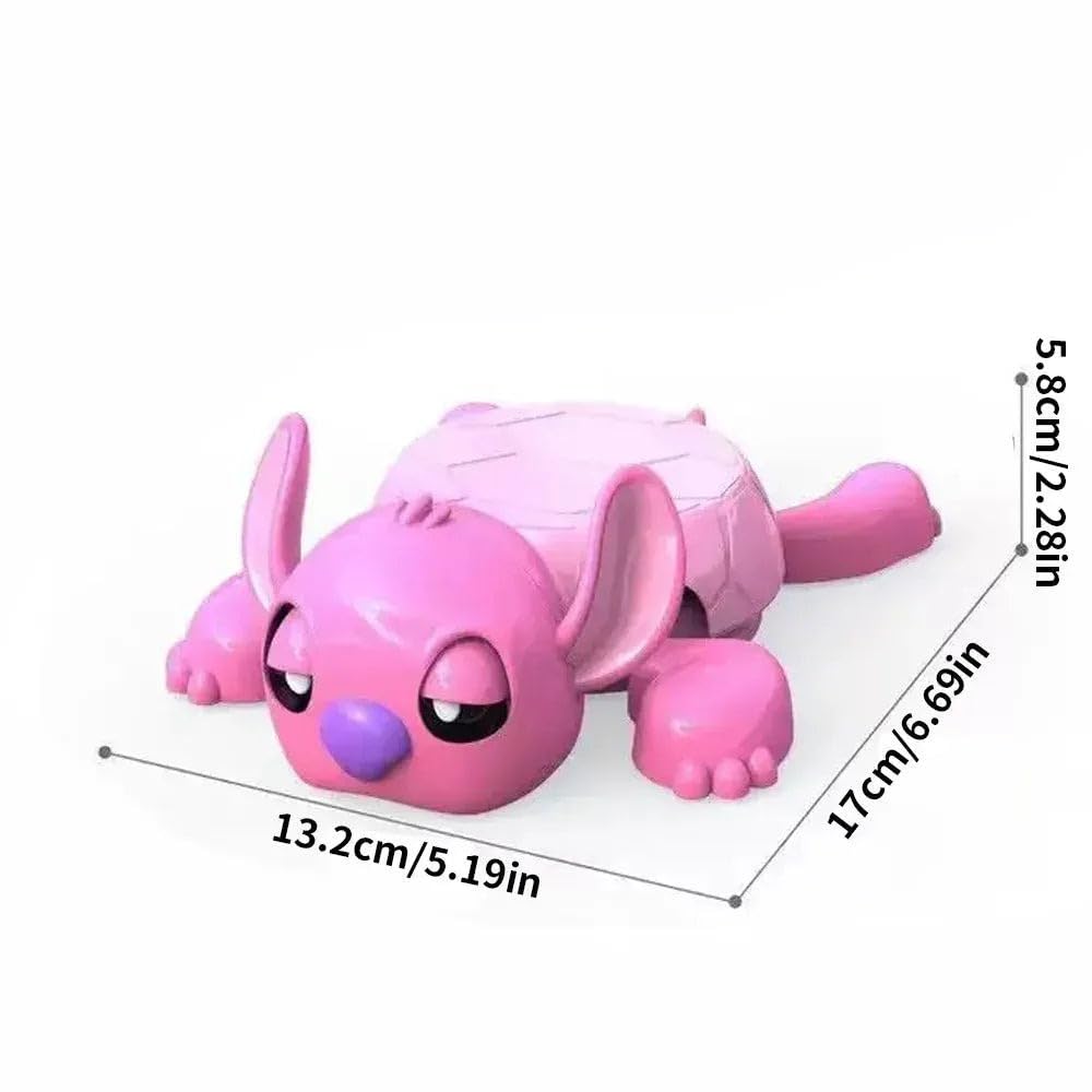 Stitch coaster in pink