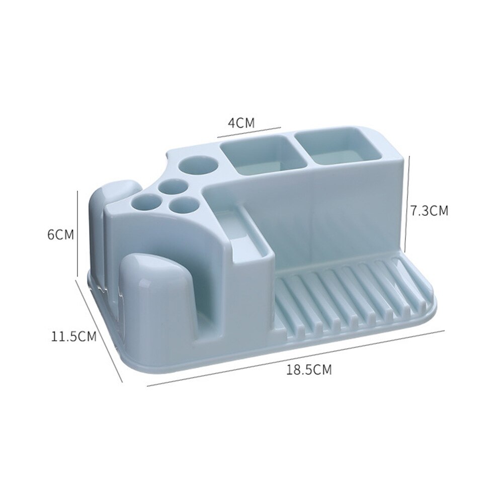 Toiletries organizer in blue