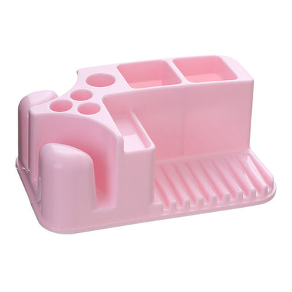 Toiletries organizer in pink