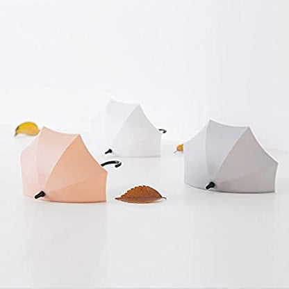 Umbrella adhesive hanger for keys and small items