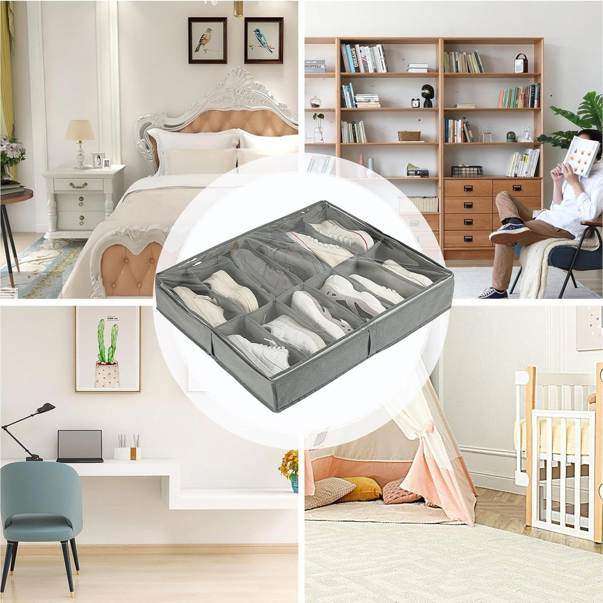 Dustproof shoe storage bag