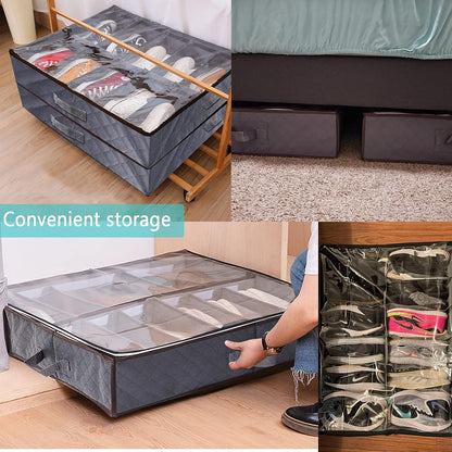 Shoe storage size guide