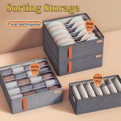 Underwear drawer organizer set of 3 pieces
