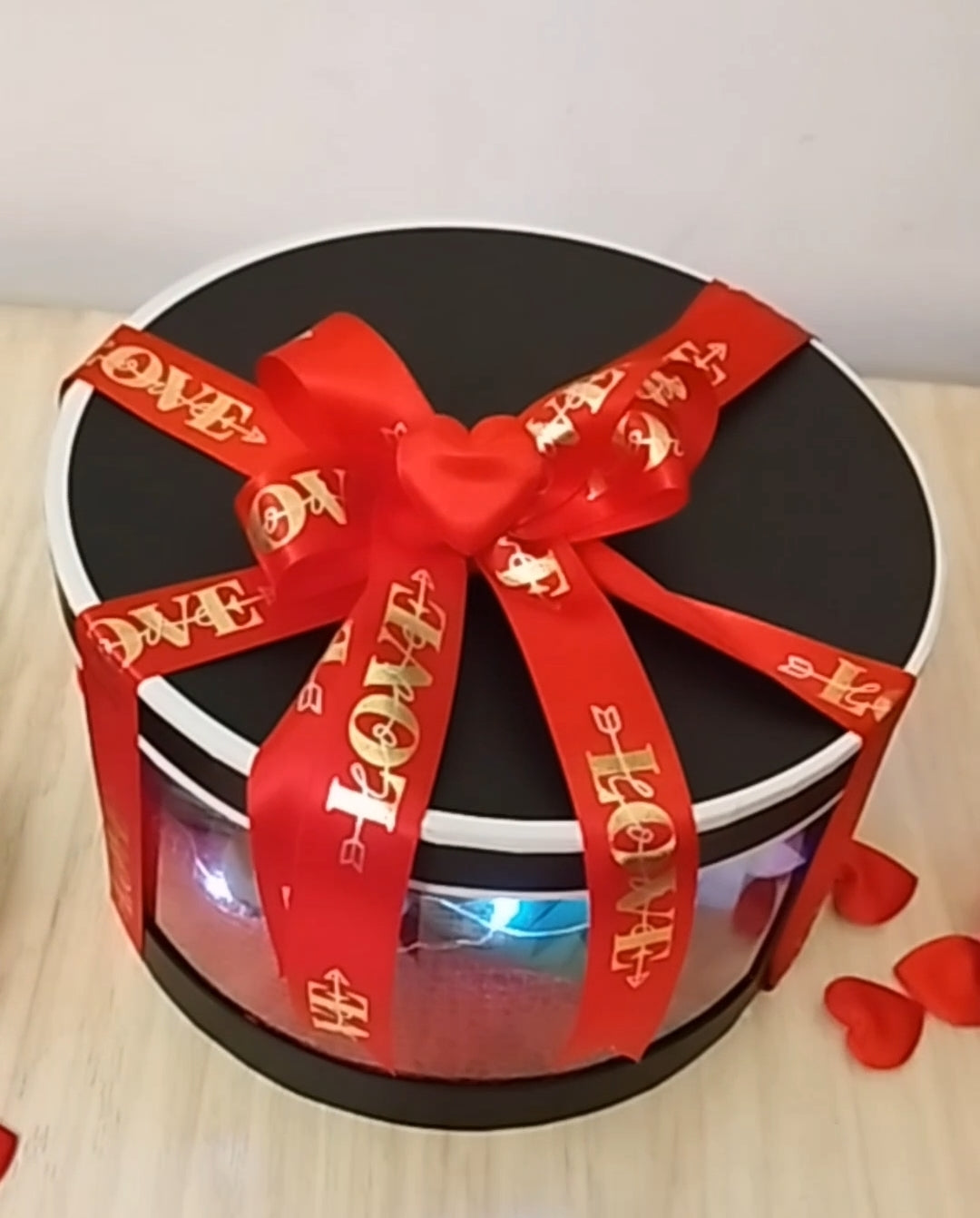 Valentine's Day gift box packaging