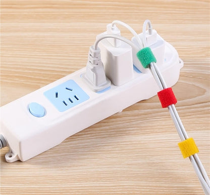 Velcro straps for bundling charger cables