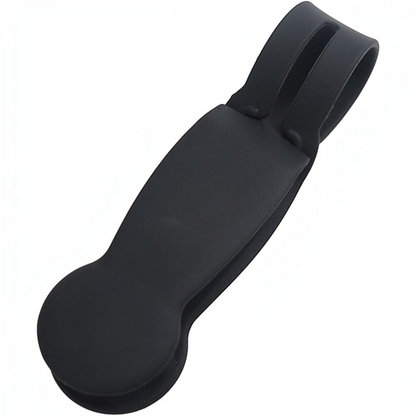 Waf Store Lebanon black silicone magnetic hat clip for secure hands-free cap storage on backpacks or bags