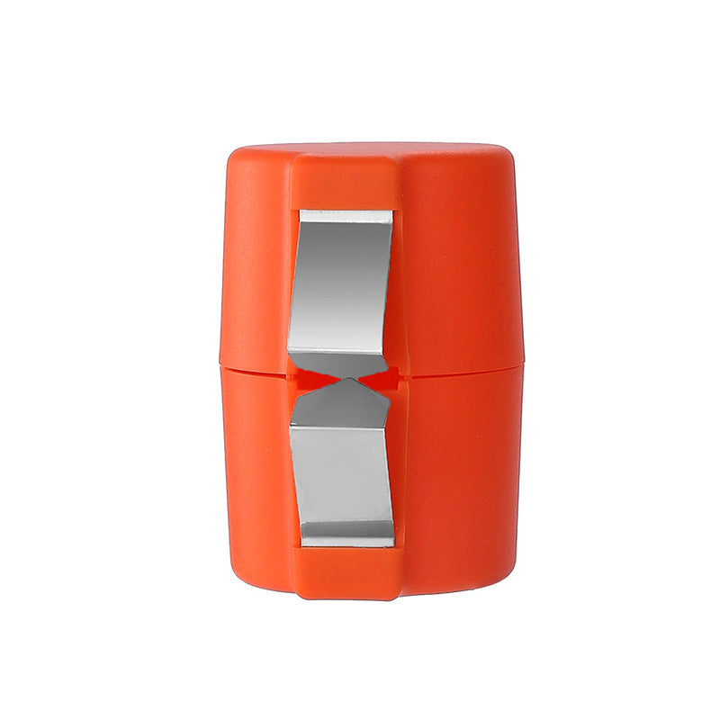 Waf Store Lebanon orange plastic and stainless steel egg shell cracker tool for easy egg opening and separation