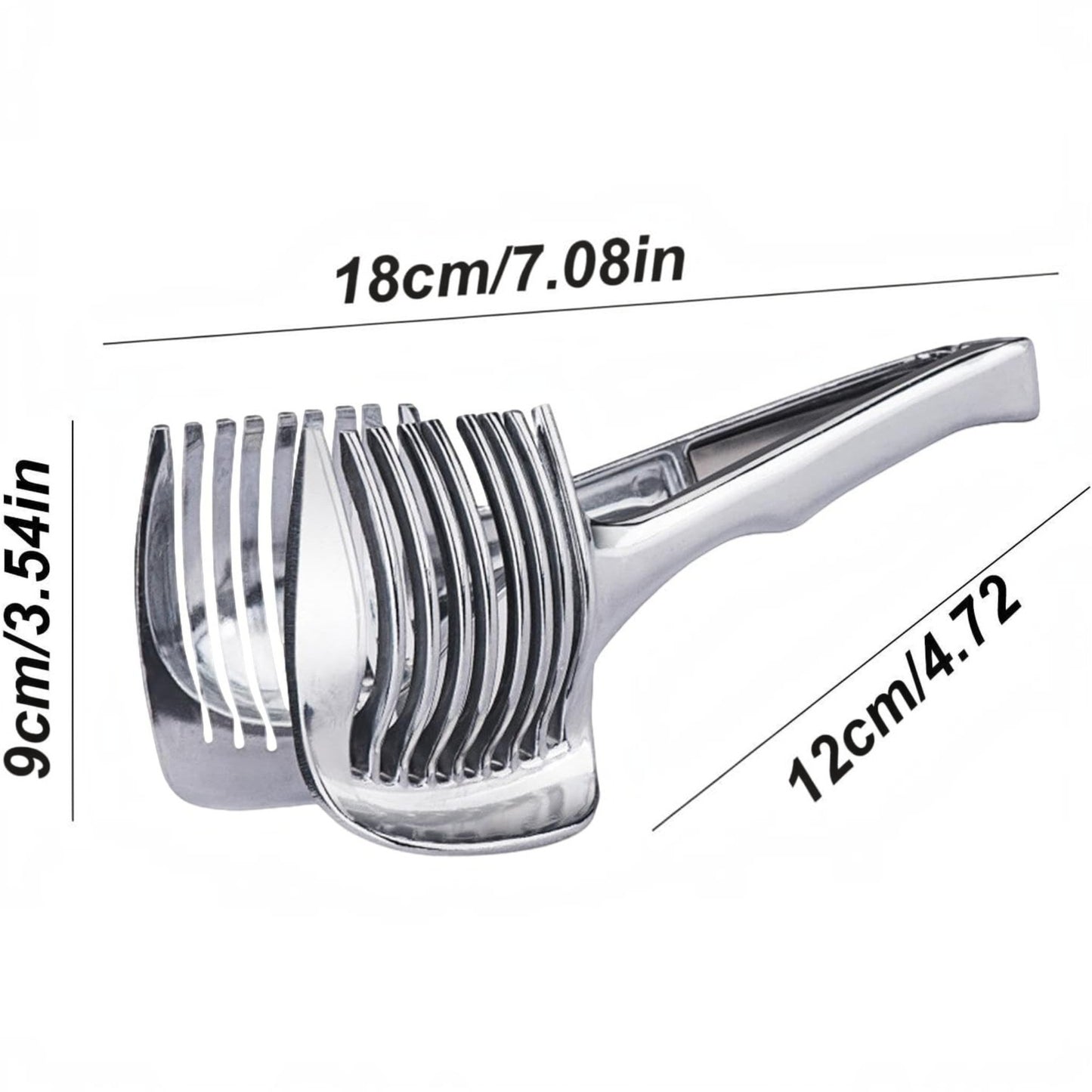 Waf Store Lebanon stainless steel lemon slicer with dimensions for uniform fruit and vegetable slicing