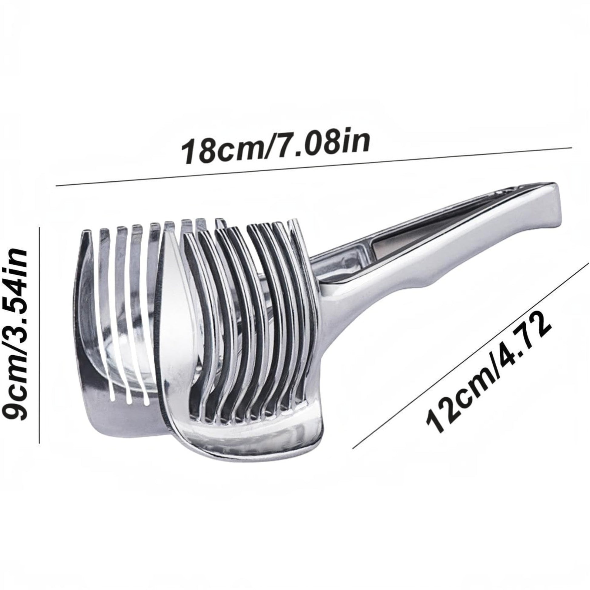Waf Store Lebanon stainless steel lemon slicer with dimensions for uniform fruit and vegetable slicing