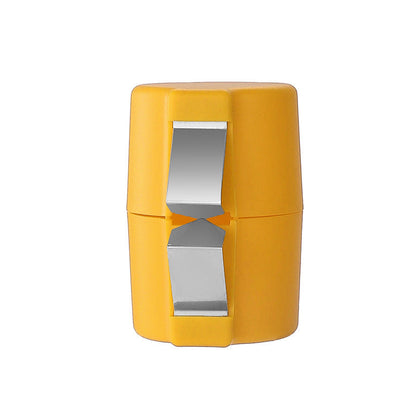 Waf Store Lebanon yellow plastic and stainless steel egg shell cracker tool for easy kitchen egg separation