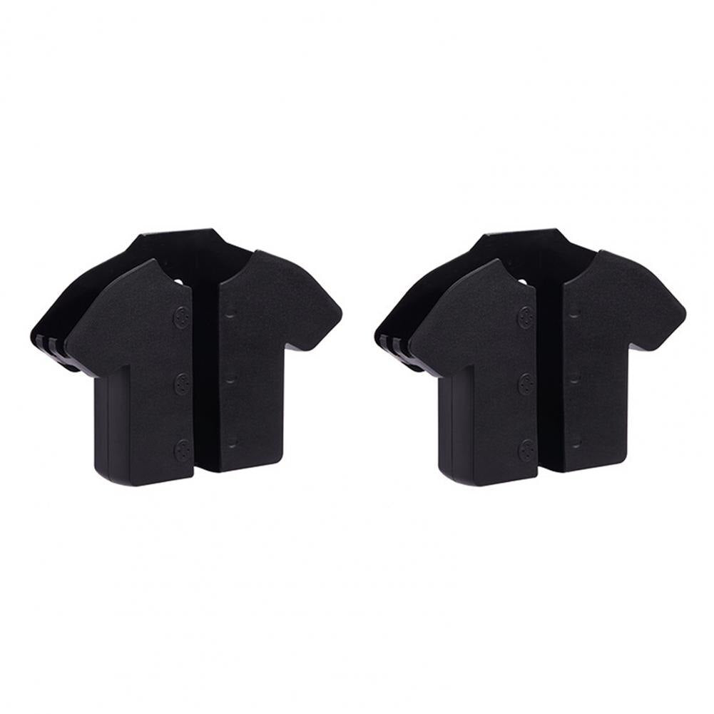 Wall mounted storage holder in black