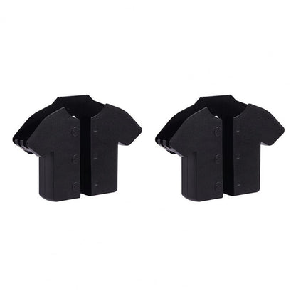 Wall mounted storage holder in black
