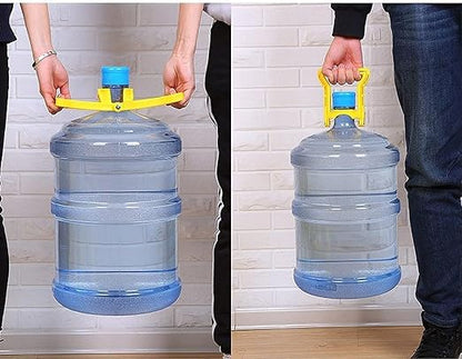 Water gallon handle for carrying 5 gallon bottles
