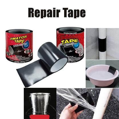 Waterproof repair tape for leaks