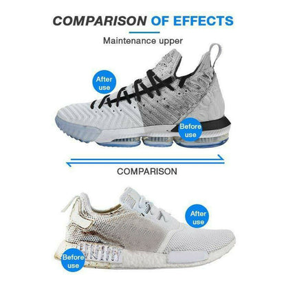 Portable shoe cleaning wipes