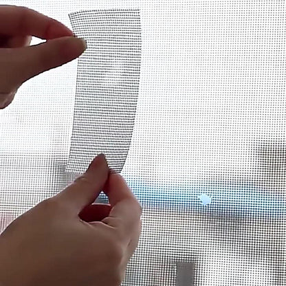 Waterproof screen patch for holes and tears