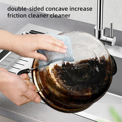 Quick-drying wire cleaning cloth