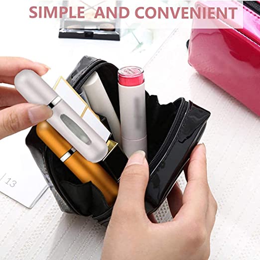 Portable Mini Refillable Perfume Empty Spray Bottle for Traveling and Outgoing 5ml
