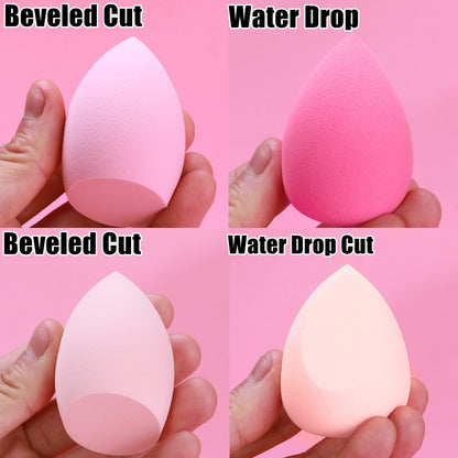 Makeup Sponge Set Beauty Blender Makeup Egg Shaped Sponges Blender Latex-Free