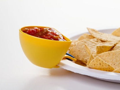 Dipping sauce clip in yellow