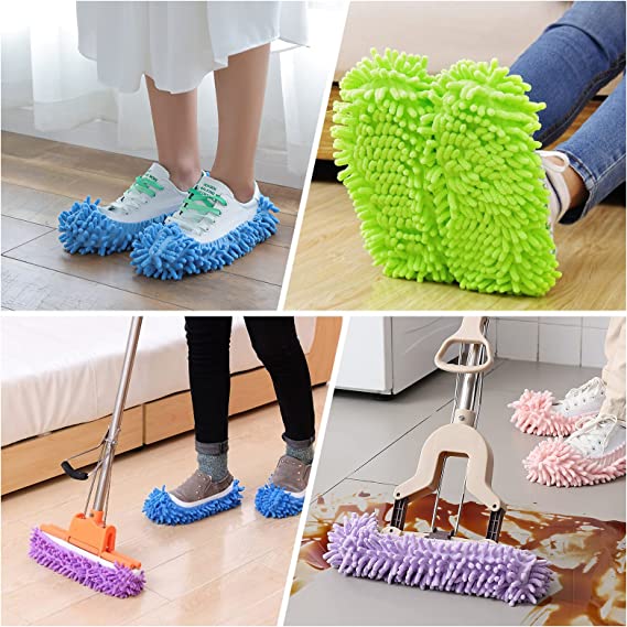 Microfiber cleaning shoe covers with strong water absorption