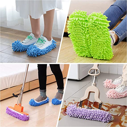 Microfiber cleaning shoe covers with strong water absorption