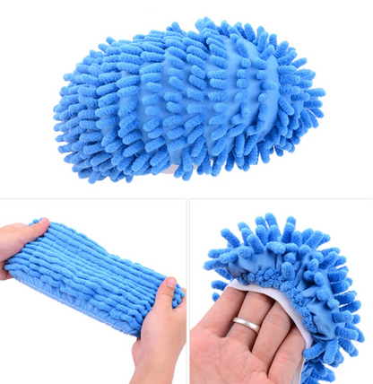 Mop shoe covers with elastic band that stay on your feet