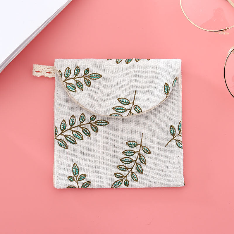 Menstrual pad storage pouch
